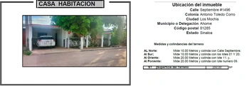 14_2664 | CASA EN VENTA | BIENES&RAICES MORENO Y ASOCIADOS INMOBILIARIA